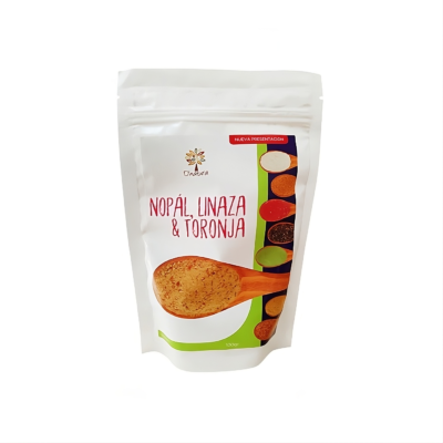 Polvo para Smoothie con Nopal, Toronja y Linaza marca D´Natura