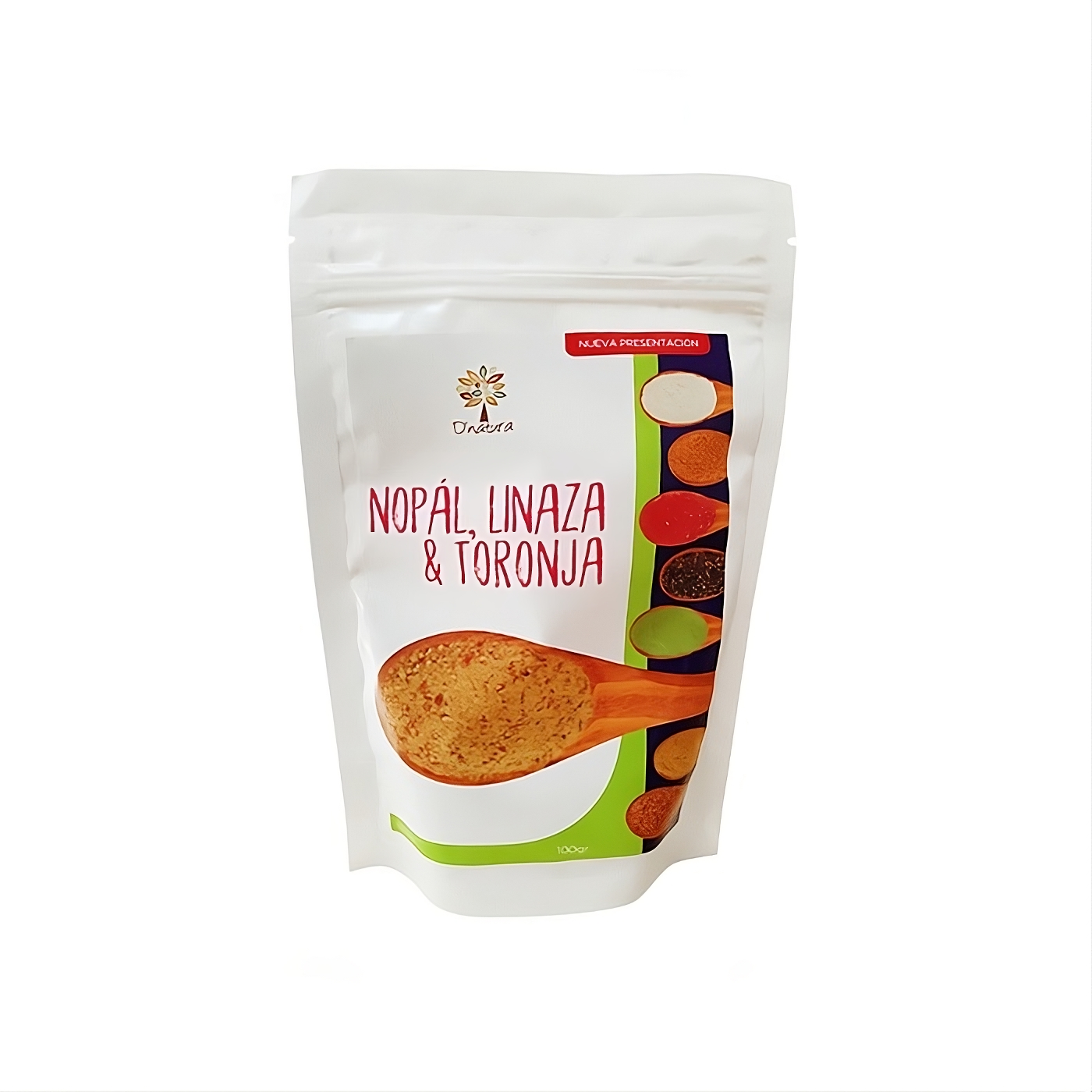 Polvo para Smoothie con Nopal, Toronja y Linaza marca D´Natura