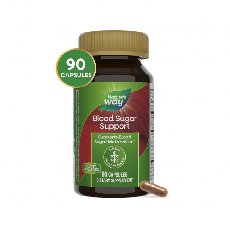 Blood Sugar Premium Blend 90 capsulas veg. marca Nature´s Way