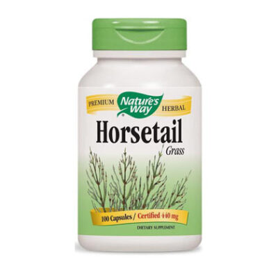 Hierba Cola de Caballo (Horsetail) 100 Veg Capsulas marca Nature´s Way