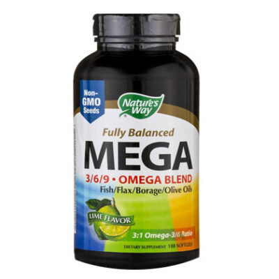 MEGA 3/6/9 Combinación Omega 90 Soft Gels marca Nature´s Way