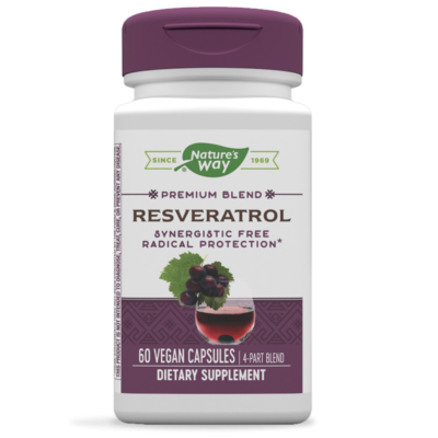 Resveratrol 60 Veg Caps. marca Nature´s Way