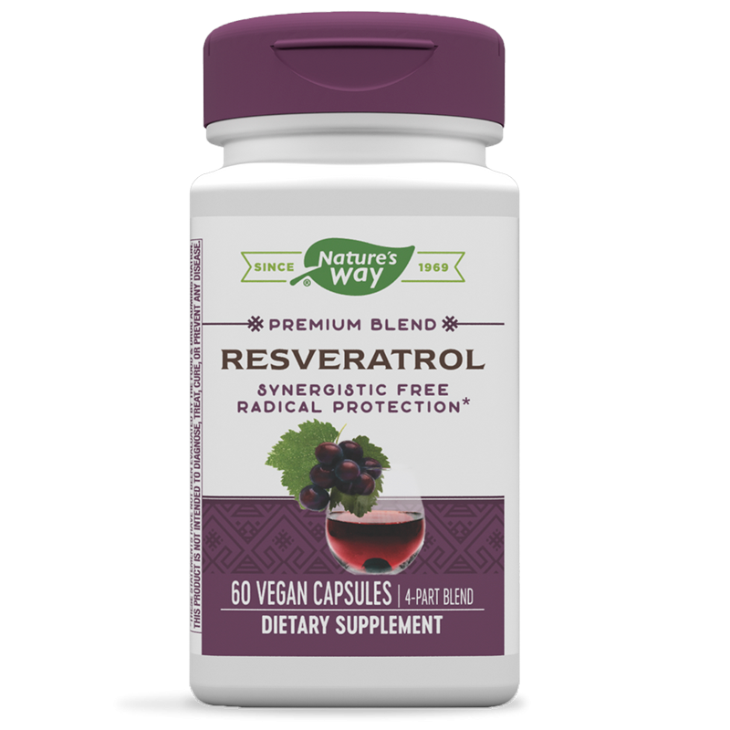 Resveratrol 60 Veg Caps. marca Nature´s Way