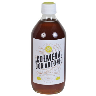Miel de Abeja 100% pura sabor Fuerte 500 ml Colmena San Antonio