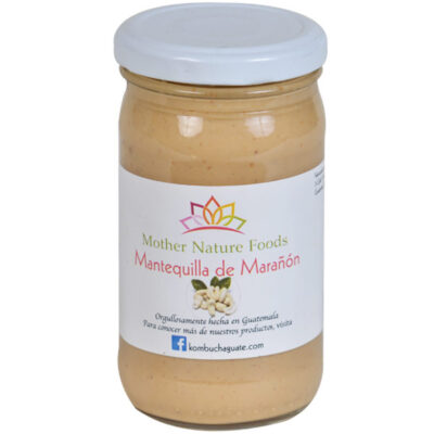 Mantequilla de Marañón 8 oz. marca Mother Nature Foods