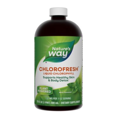 Chlorofresh (Sabor a Menta) Clorofila Líquida marca Nature´s Way