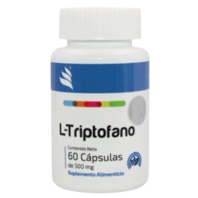 L-TRIPTOFANO - 60 cápsulas de 500 mg