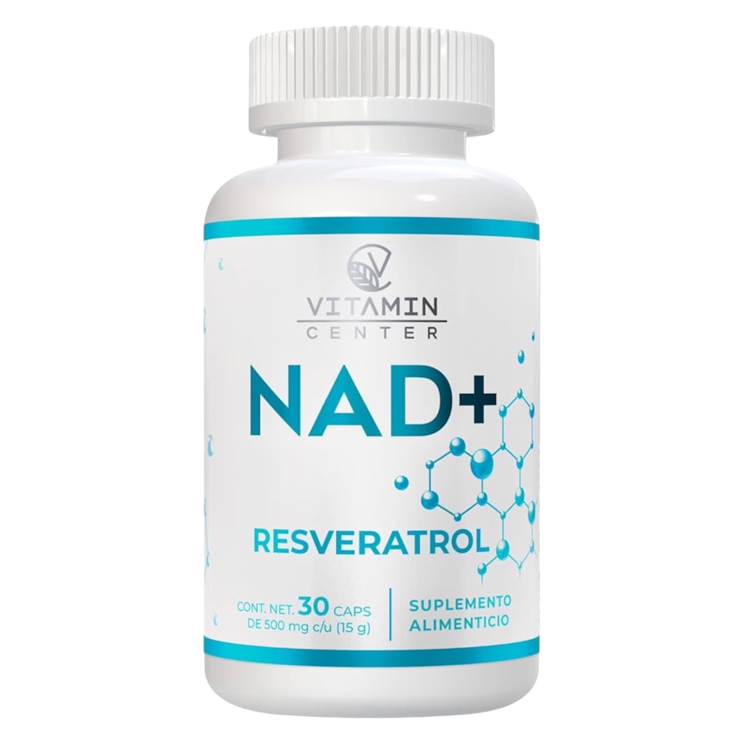 NAD + RESVERATROL - 30 CAPSULAS