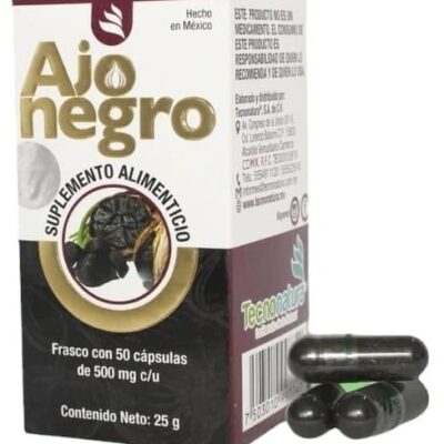 AJO NEGRO - 50 cápsulas de 500 mg