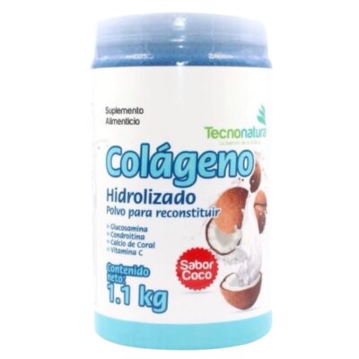 COLÁGENO HIDROLIZADO - Bote en polvo de 1.1 Kg