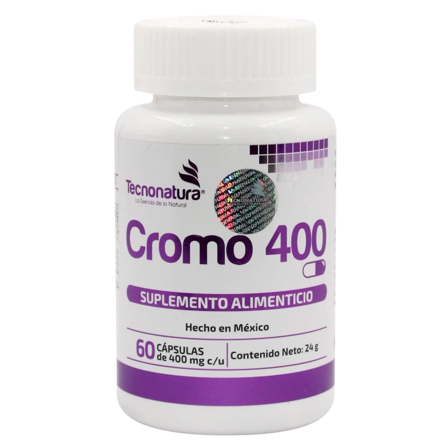 CROMO - 60 cápsulas de 400 mg