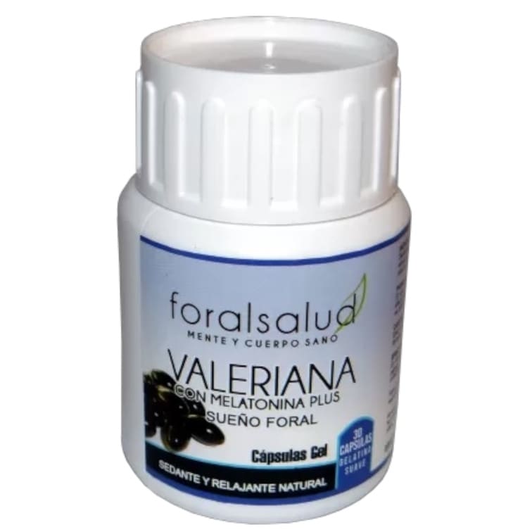VALERIANA CON MELATONINA - 30 cápsulas