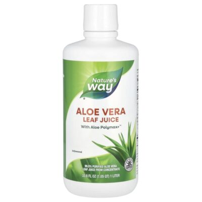 Aloe Vera Leaf Juice (1 lt.) marca Nature's Way